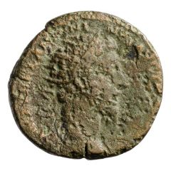 Dupondius - Marcus Aurelius IMP X COS III P P S C, Victory