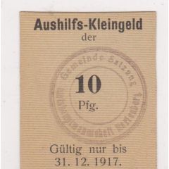 10 Pfennigs Satzung
