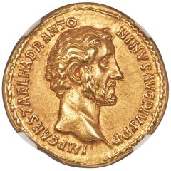Aureus - Antoninus Pius TR POT XV COS IIII