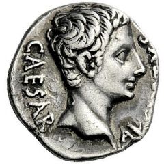 Denarius - Augustus IMPLVDISAECVL