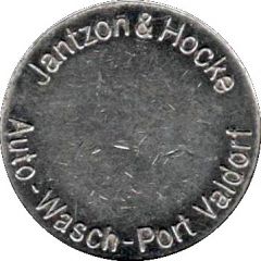 Car Wash Token - Jantzon and Hocke