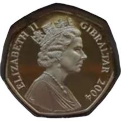 50 Pence - Elizabeth II Christmas, Silver Proof