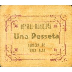 1 Peseta Corbera de Terra Alta