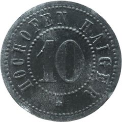 10 Pfennigs - Haiger Hochofen