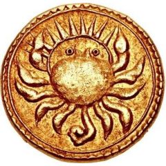 1 Mohur - Jahangir Cancer - Agra mint