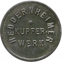 1 Pfennig - Heddernheim Kupfer Werk