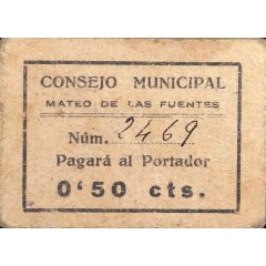 50 Céntimos Mateo de las Fuentes