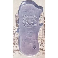 1000 Francs CFA Singapore Merlion