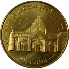 jeton touristique monnaie de paris PROVINS église saint-ayou