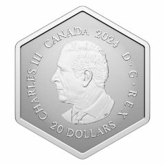 20 Dollars - Charles III Snowflake