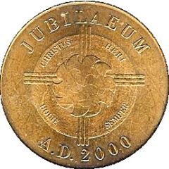 Monnaie de Paris Tourist Token - Notre-Dame de Lourdes Jubilaeum - A.D 2000
