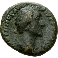 As - Antoninus Pius VOTA SOL DECENN II COS IIII S C