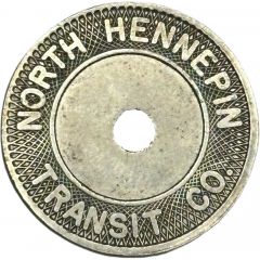 1 Fare - North Hennepin Transit Co. Crystal, Minnesota