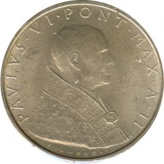 500 Lire - Pavlvs VI