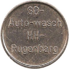 Car Wash Token - SB–Auto wasch Hamburg Rugenbarg