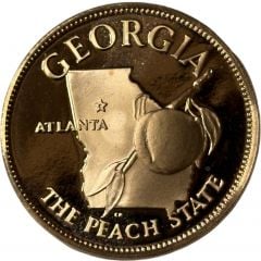 Medal - States of the Union Georgia