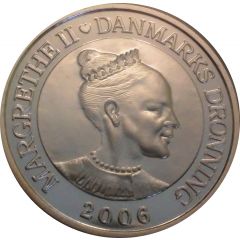 10 Kroner - Margrethe II Snow Queen - Silver Issue
