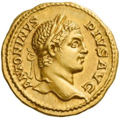 Aureus - Caracalla PROVIDENTIA, Medusa