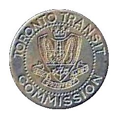 Metro Token - Toronto Transit Commission The Corporation of the Borough of Etobicoke