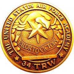 Challenge Coin - US Air Force Academy graduate