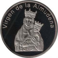 Medal - Franciscus Virgen de la Almudena , steel