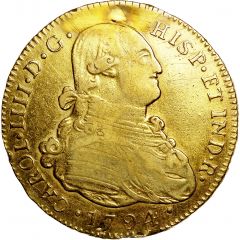 4 Escudos - Carlos IV