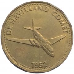 Shell Token - Man in Flight #13 - De Havilland Comet, 1952