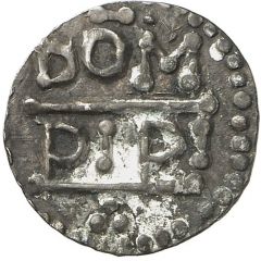 Denier - Pepin the Short royal alms