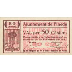 50 Céntimos Pineda