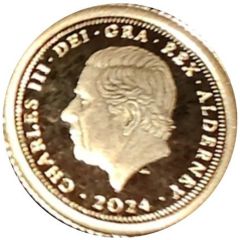 5 Pounds - Charles III D-Day, Gold Proof