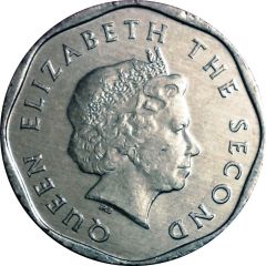 5 Cents - Elizabeth II 4th portrait