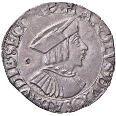 1/2 Teston - Charles III Type 1, Bourg-en-Bresse mint