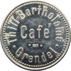 Token - Café Thill-Bartholomé Grendel