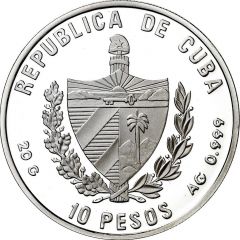 10 Pesos Spotted Eagle Ray
