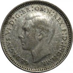 3 Pence - George VI