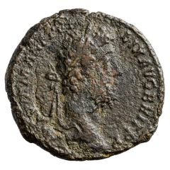 Sestertius - Commodus APOL MONETAE P M TR P XV IMP VIII COS VI S C, Apollo
