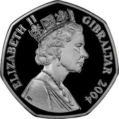 50 Pence - Elizabeth II Royal Marines - 1st June 1794, Silver Proof