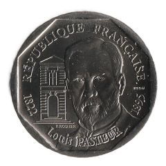2 francs Louis Pasteur Essai nickel