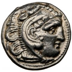 Drachm - Lysimachus In the name of Alexander III, Colophon