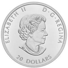 20 Dollars - Elizabeth II Cedar Waxwing