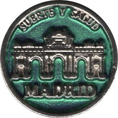 Medal - Madrid green
