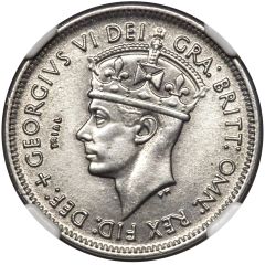 1 Shilling - George VI Trial Strike