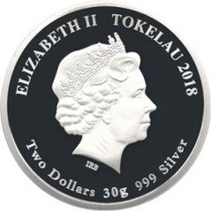 2 Dollars - Elizabeth II Year of the Dog