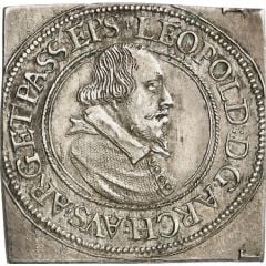 1/4 Thaler - Leopold of Austria Klippe