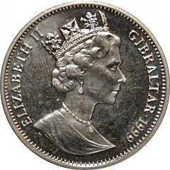 1 Crown - Elizabeth II Barbarossa