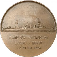 Medal - Cruiser Primauguet Restrike