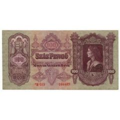 100 Pengő Government of National Unity - Veszprém