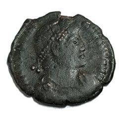 Follis - Valentinianus I GLORIA ROMANORVM, Constantinopolis