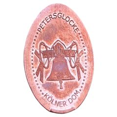 Elongated coin - Petersglocke