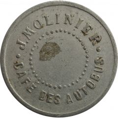 10 Centimes - café des autobus - J. Molinier - Montpellier [34]